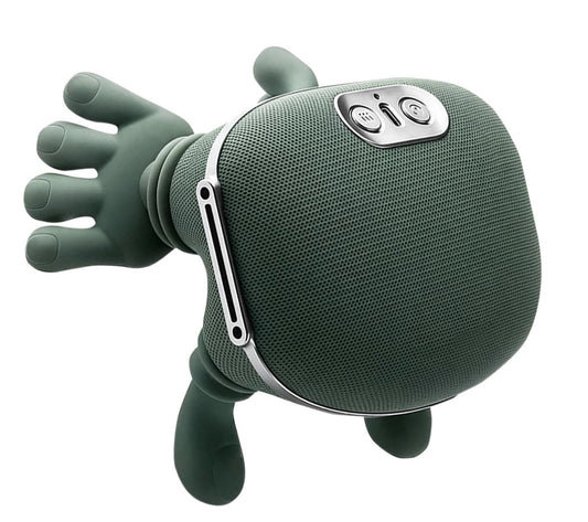 Steepify Bionic Hand Neck & Shoulder Massager with Heat | Electric Rechargeable Shiatsu Massage Machine with Hand-Shaped Massage Heads | Adjustable Strap, 2 Heat Levels | Portable Body Massager for Home, Office & Travel