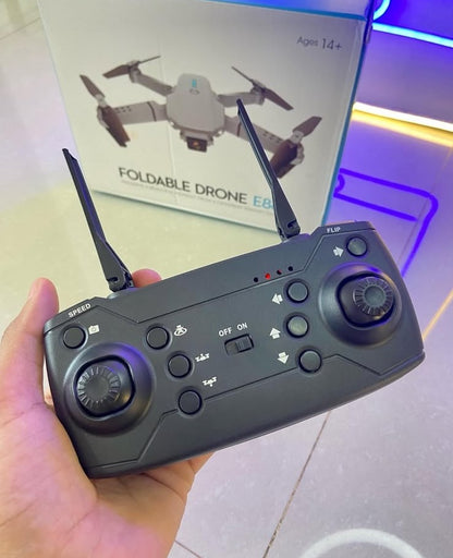 STEEPIFY Drone with Camera 4K for Adults & Kids | Foldable FPV RC Drone with Dual Camera, Brushless Motor, WiFi App Control, Altitude Hold, Headless Mode, Gesture Selfie, 360° Flip & One Key Takeoff/Landing