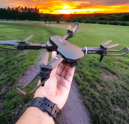 STEEPIFY Drone with Camera 4K for Adults & Kids | Foldable FPV RC Drone with Dual Camera, Brushless Motor, WiFi App Control, Altitude Hold, Headless Mode, Gesture Selfie, 360° Flip & One Key Takeoff/Landing